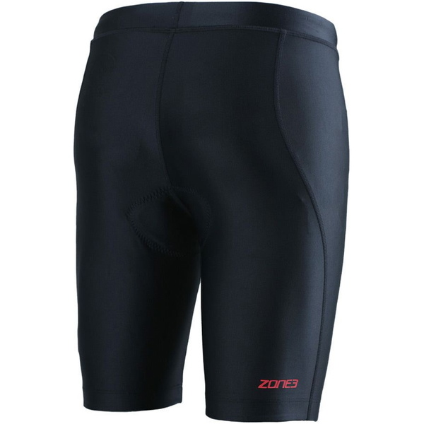 2026 ZONE3 Mens Activate Tri Shorts TW23MACS108 - Black / Red